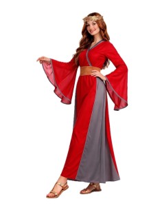 Costume Regina Medievale Taglia M - di alta qualità, ideale per il Carnevale, feste a tema ed eventi speciali. 2